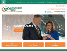 Tablet Screenshot of minutemannorthvale.com